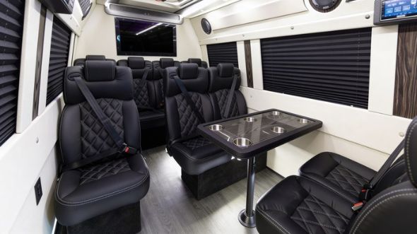 12 passenger sprinter van interior chicago