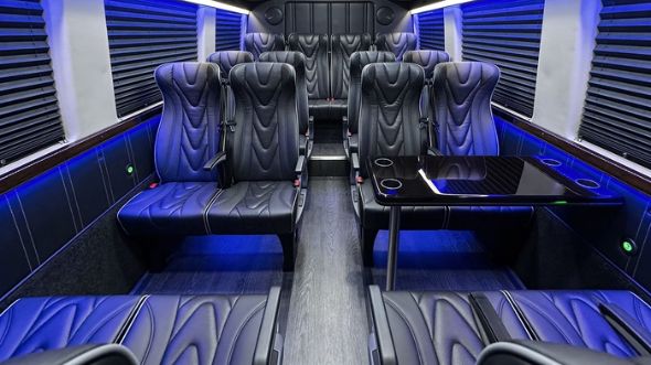 20 passenger sprinter van interior rockford