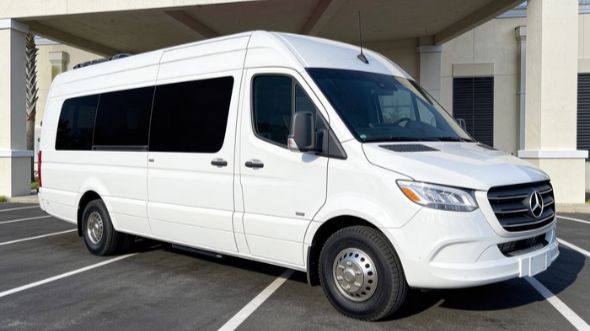 aurora concert sprinter van rental