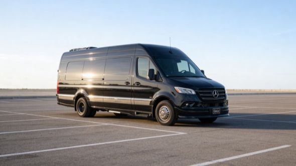 joliet airport sprinter van service
