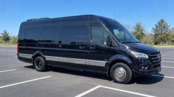 joliet wedding sprinter van rental