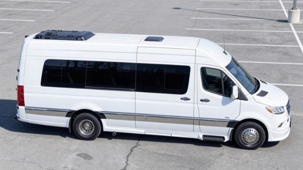 naperville wedding sprinter van rental